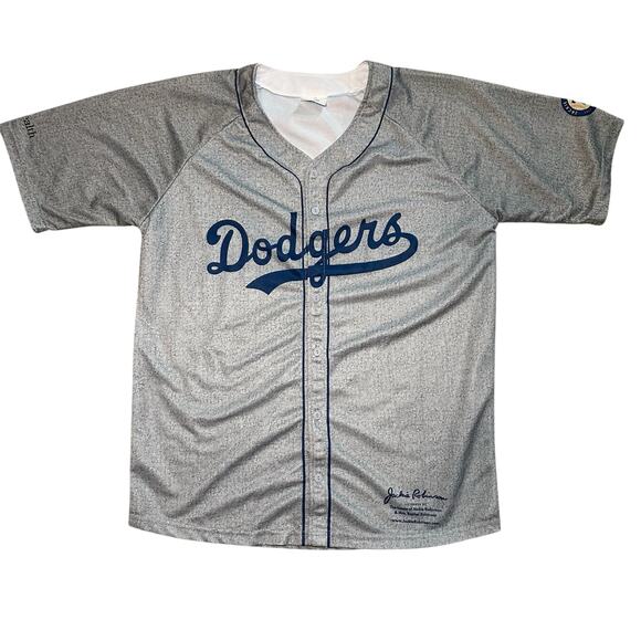 Official Jackie Robinson Day 2022 Los Angeles Dodgers 75th Anniv Jersey Size XL - Picture 1 of 13